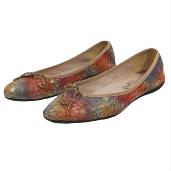 Paul Mayer Attitudes Ballet Flats GUC $245 size 8B S2527 - Picture 4 of 10